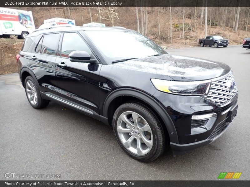 Front 3/4 View of 2020 Explorer Platinum 4WD