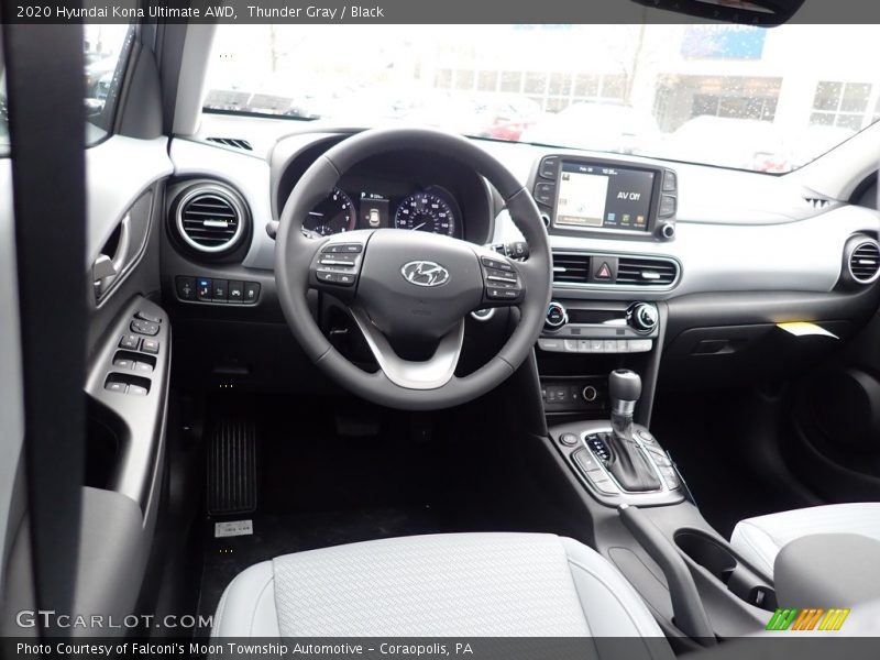 Dashboard of 2020 Kona Ultimate AWD