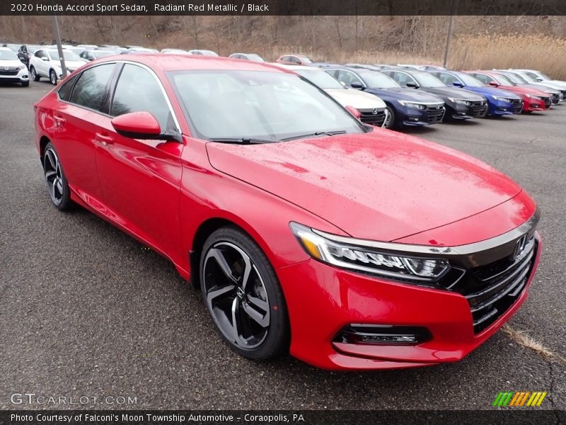 Front 3/4 View of 2020 Accord Sport Sedan