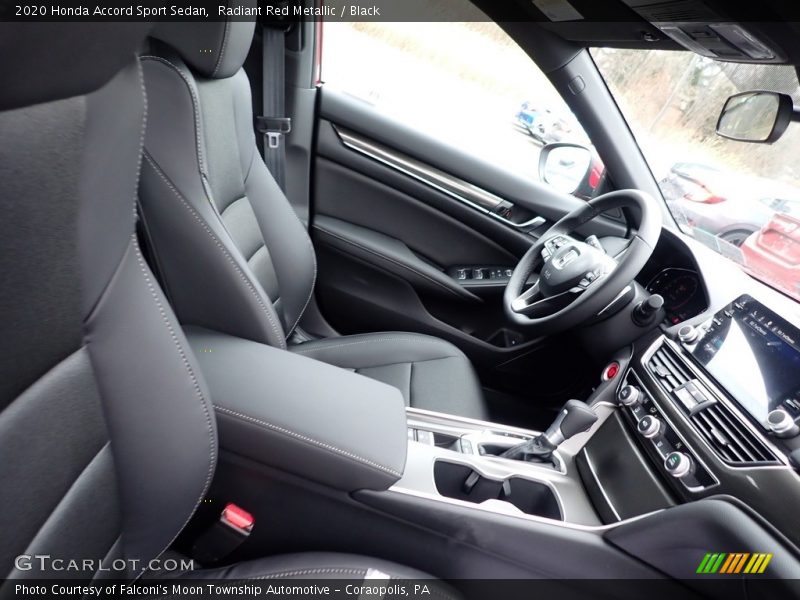 Front Seat of 2020 Accord Sport Sedan