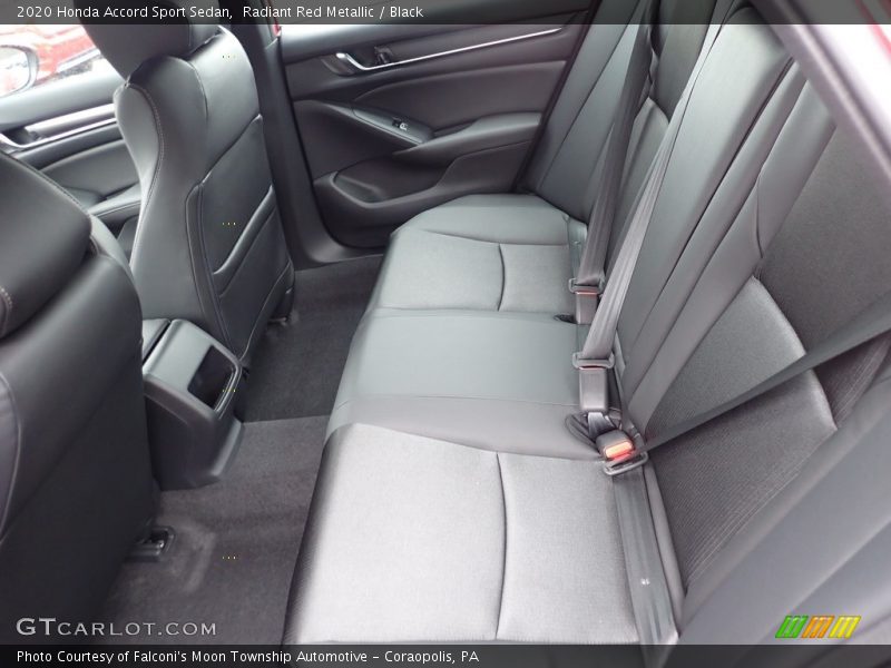 Rear Seat of 2020 Accord Sport Sedan