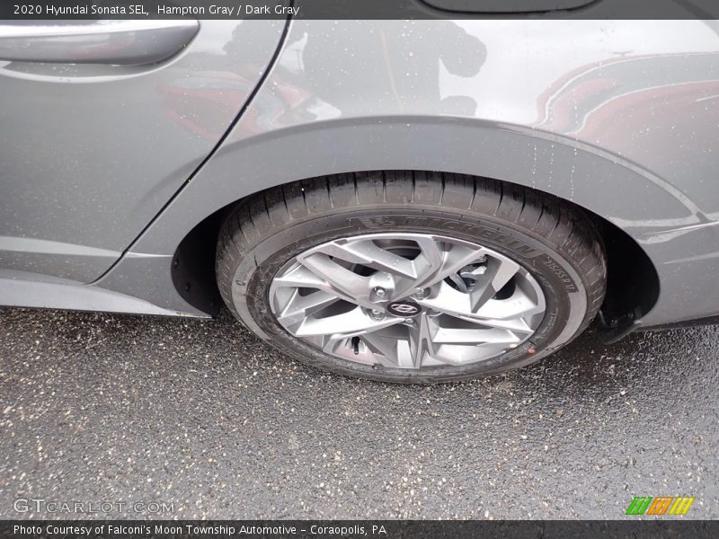 Hampton Gray / Dark Gray 2020 Hyundai Sonata SEL