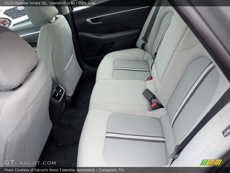 Hampton Gray / Dark Gray 2020 Hyundai Sonata SEL