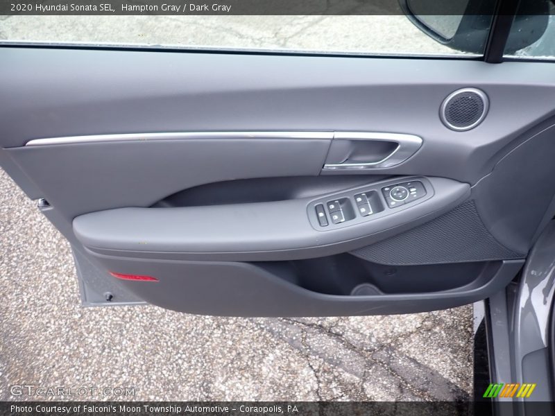 Hampton Gray / Dark Gray 2020 Hyundai Sonata SEL