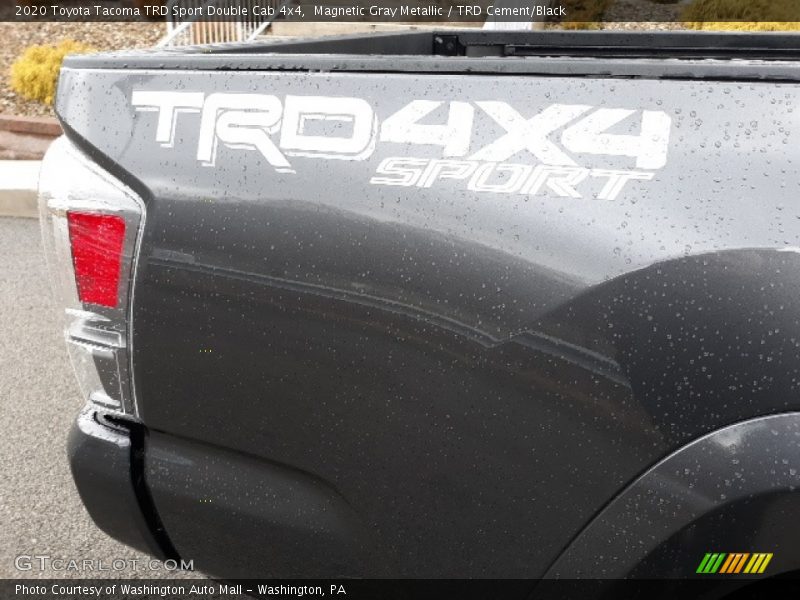 Magnetic Gray Metallic / TRD Cement/Black 2020 Toyota Tacoma TRD Sport Double Cab 4x4