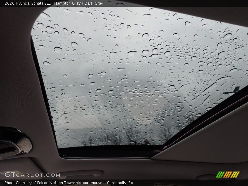 Hampton Gray / Dark Gray 2020 Hyundai Sonata SEL