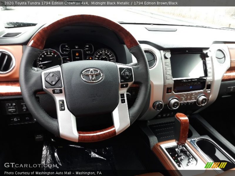 Midnight Black Metallic / 1794 Edition Brown/Black 2020 Toyota Tundra 1794 Edition CrewMax 4x4