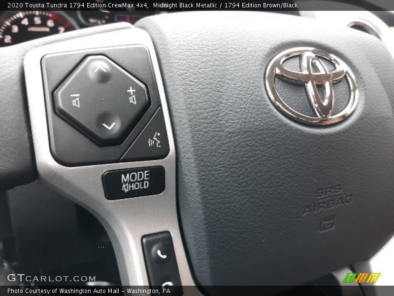 Midnight Black Metallic / 1794 Edition Brown/Black 2020 Toyota Tundra 1794 Edition CrewMax 4x4