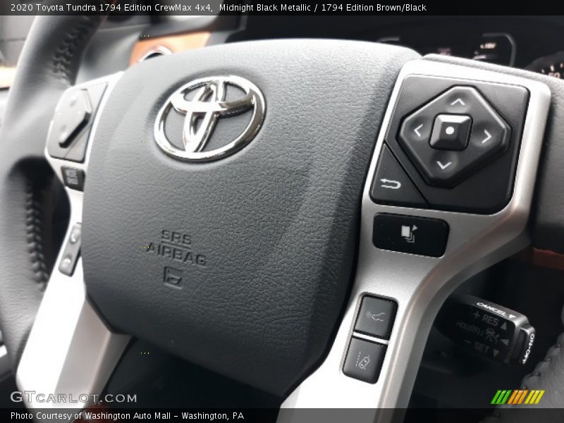 Midnight Black Metallic / 1794 Edition Brown/Black 2020 Toyota Tundra 1794 Edition CrewMax 4x4