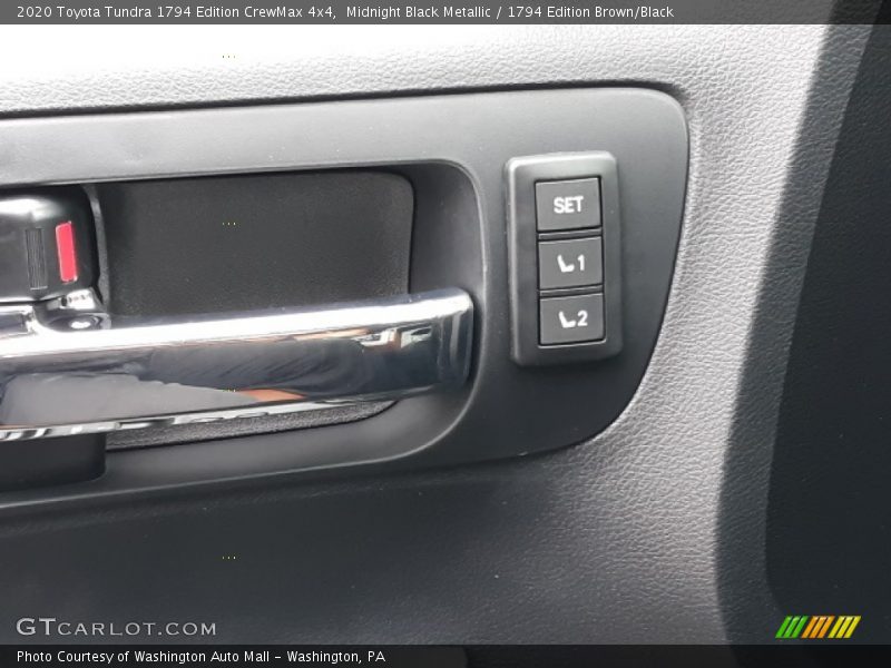 Midnight Black Metallic / 1794 Edition Brown/Black 2020 Toyota Tundra 1794 Edition CrewMax 4x4