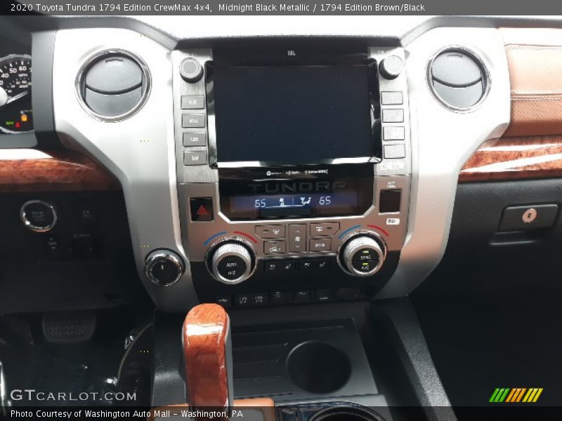 Midnight Black Metallic / 1794 Edition Brown/Black 2020 Toyota Tundra 1794 Edition CrewMax 4x4