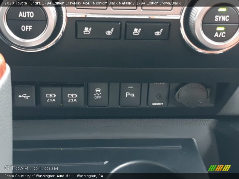 Midnight Black Metallic / 1794 Edition Brown/Black 2020 Toyota Tundra 1794 Edition CrewMax 4x4