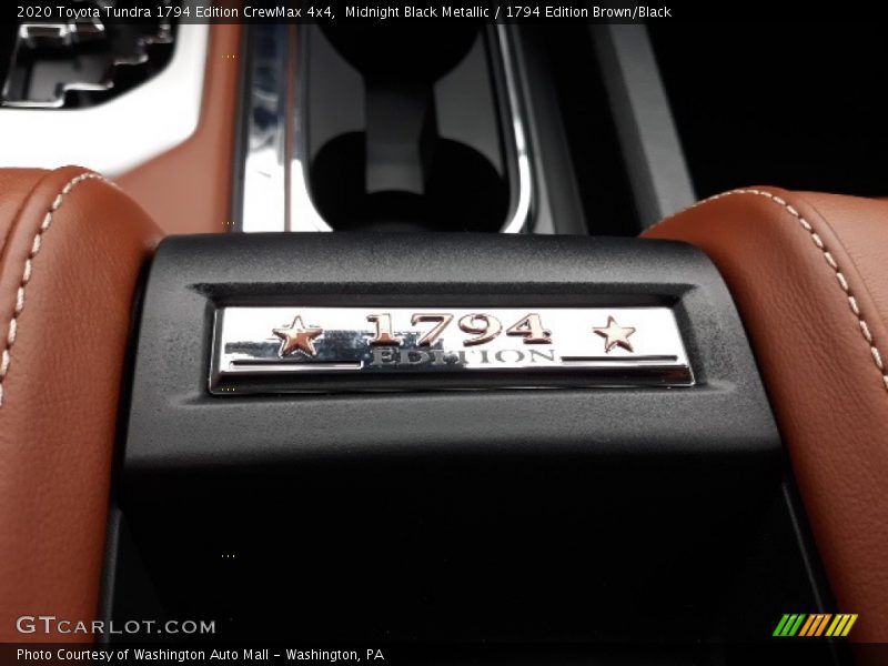 Midnight Black Metallic / 1794 Edition Brown/Black 2020 Toyota Tundra 1794 Edition CrewMax 4x4