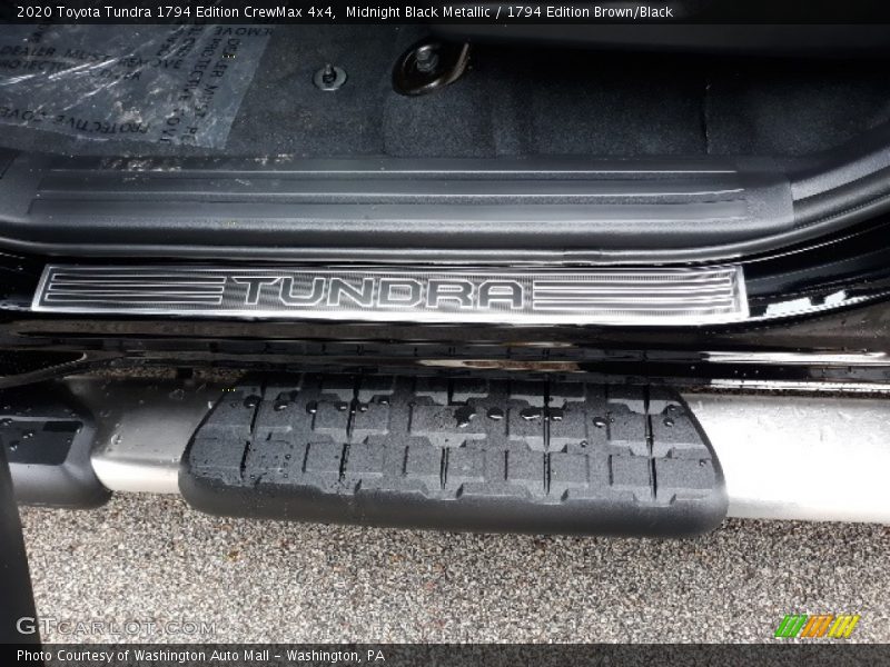 Midnight Black Metallic / 1794 Edition Brown/Black 2020 Toyota Tundra 1794 Edition CrewMax 4x4