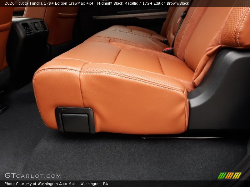 Rear Seat of 2020 Tundra 1794 Edition CrewMax 4x4
