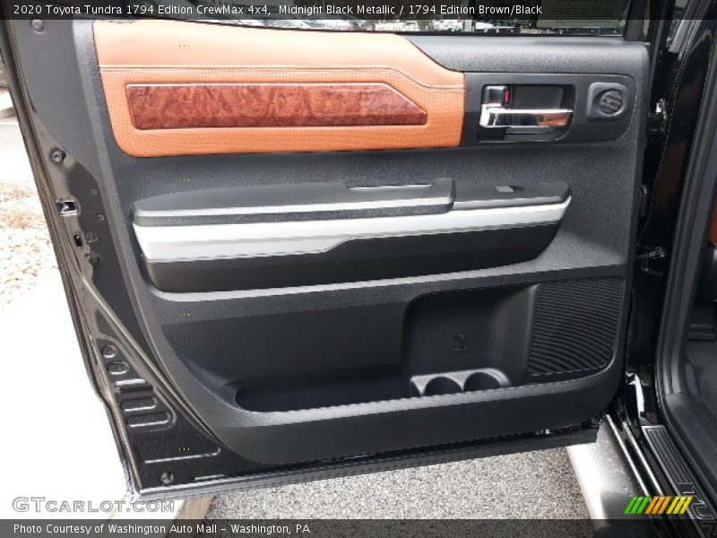 Midnight Black Metallic / 1794 Edition Brown/Black 2020 Toyota Tundra 1794 Edition CrewMax 4x4