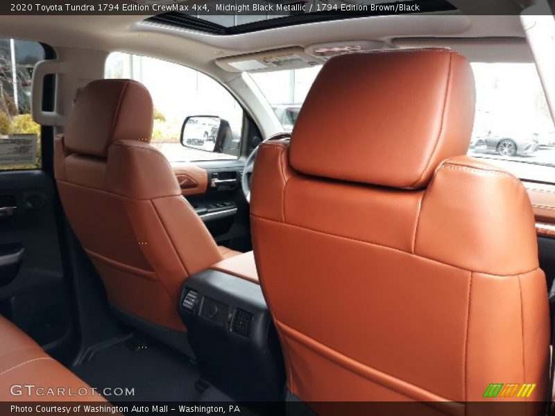 Midnight Black Metallic / 1794 Edition Brown/Black 2020 Toyota Tundra 1794 Edition CrewMax 4x4