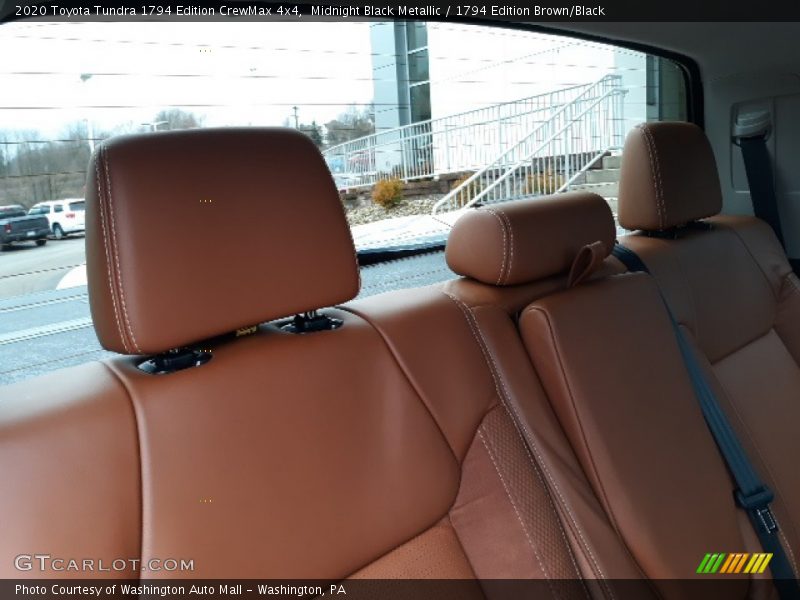 Midnight Black Metallic / 1794 Edition Brown/Black 2020 Toyota Tundra 1794 Edition CrewMax 4x4