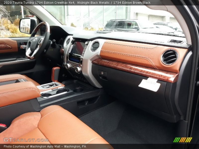 Dashboard of 2020 Tundra 1794 Edition CrewMax 4x4