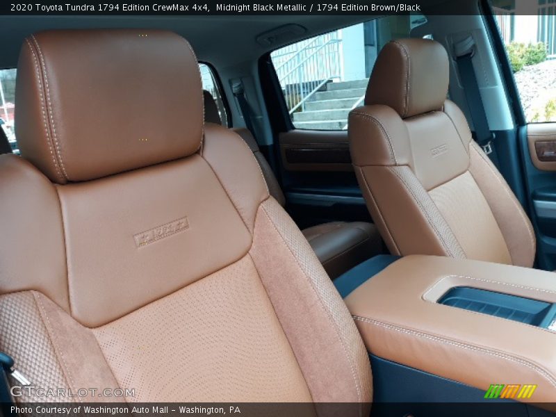 Midnight Black Metallic / 1794 Edition Brown/Black 2020 Toyota Tundra 1794 Edition CrewMax 4x4