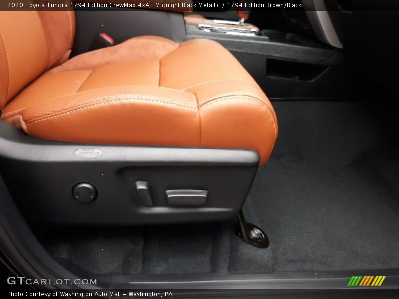 Midnight Black Metallic / 1794 Edition Brown/Black 2020 Toyota Tundra 1794 Edition CrewMax 4x4