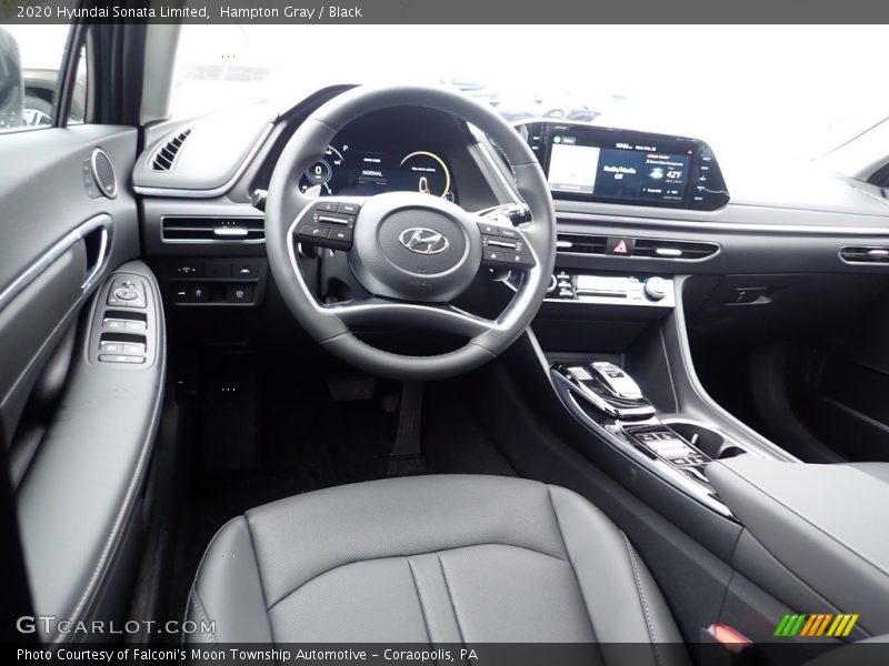 Hampton Gray / Black 2020 Hyundai Sonata Limited