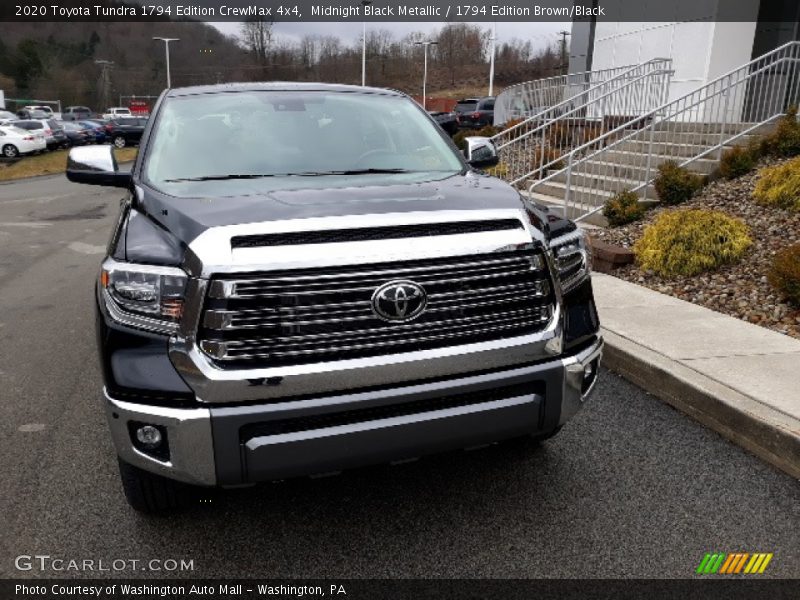 Midnight Black Metallic / 1794 Edition Brown/Black 2020 Toyota Tundra 1794 Edition CrewMax 4x4