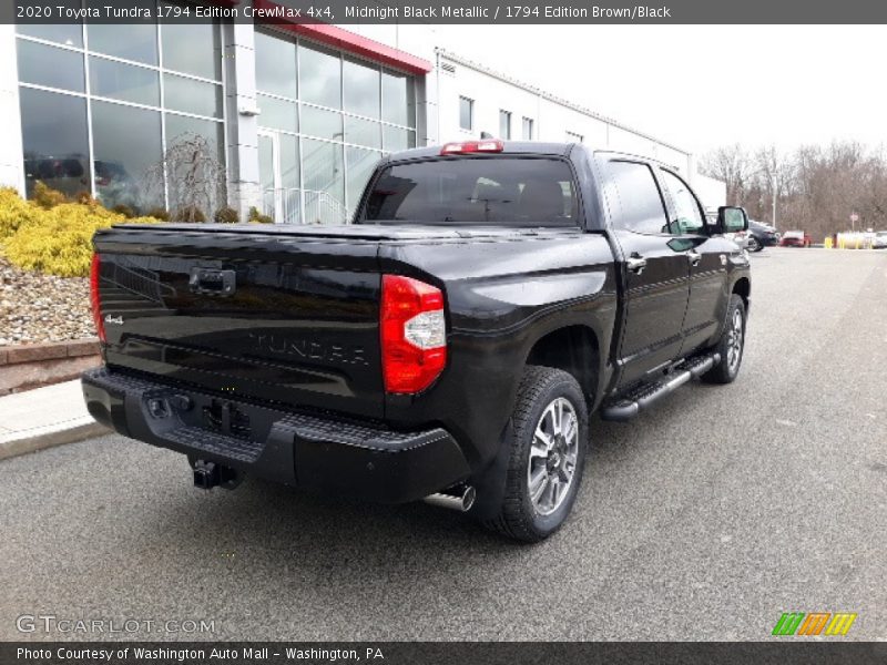Midnight Black Metallic / 1794 Edition Brown/Black 2020 Toyota Tundra 1794 Edition CrewMax 4x4