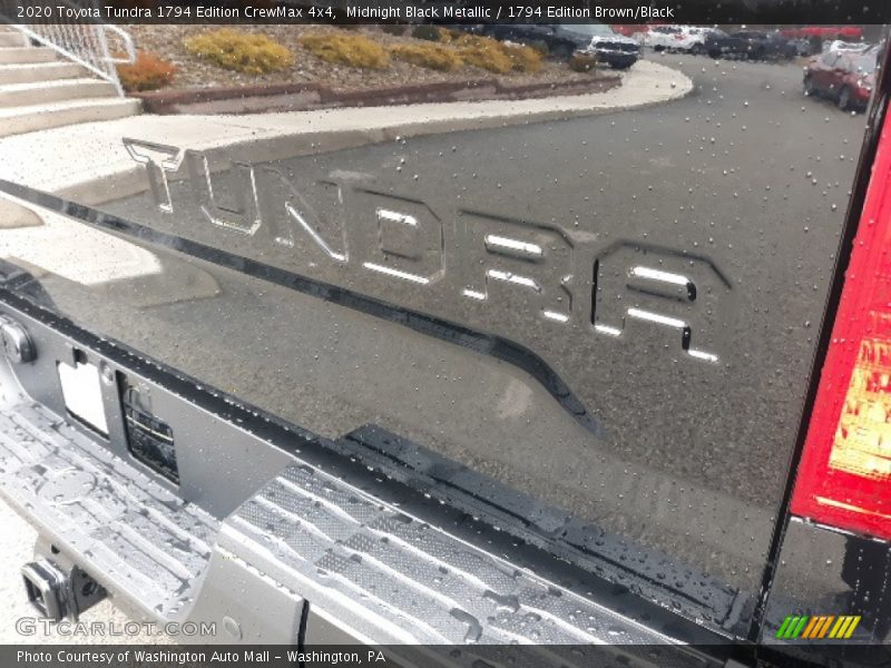 Midnight Black Metallic / 1794 Edition Brown/Black 2020 Toyota Tundra 1794 Edition CrewMax 4x4