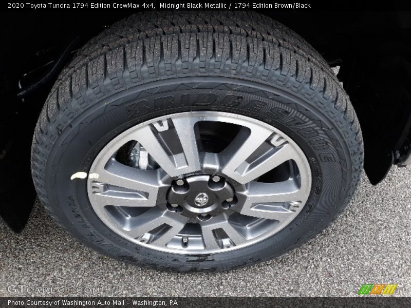 Midnight Black Metallic / 1794 Edition Brown/Black 2020 Toyota Tundra 1794 Edition CrewMax 4x4