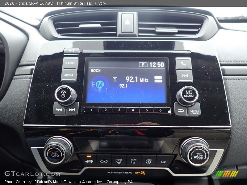 Controls of 2020 CR-V LX AWD