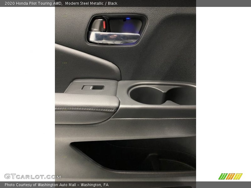 Modern Steel Metallic / Black 2020 Honda Pilot Touring AWD