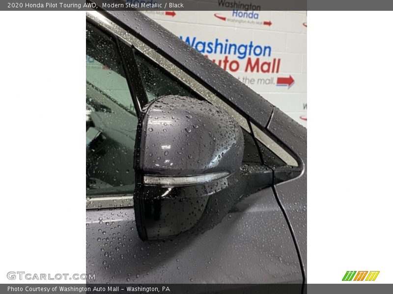 Modern Steel Metallic / Black 2020 Honda Pilot Touring AWD
