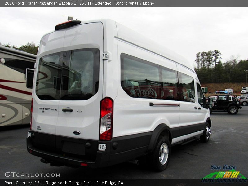 Oxford White / Ebony 2020 Ford Transit Passenger Wagon XLT 350 HR Extended