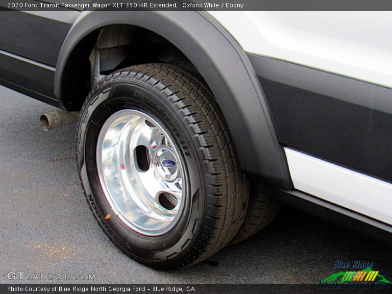 Oxford White / Ebony 2020 Ford Transit Passenger Wagon XLT 350 HR Extended
