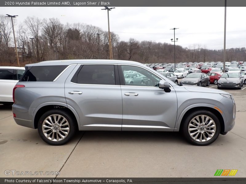 Lagoon Silver / Black 2020 Hyundai Palisade Limited AWD