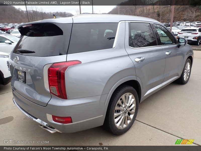 Lagoon Silver / Black 2020 Hyundai Palisade Limited AWD