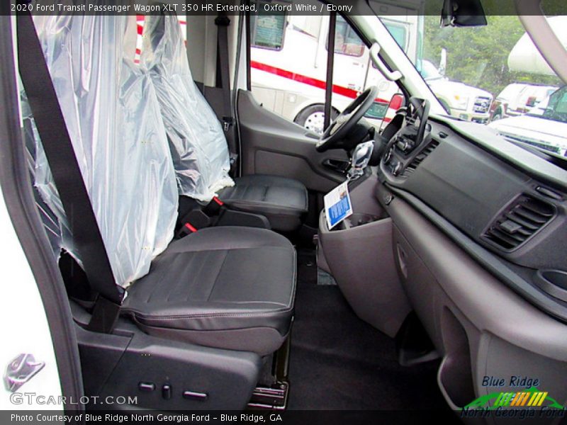 Oxford White / Ebony 2020 Ford Transit Passenger Wagon XLT 350 HR Extended