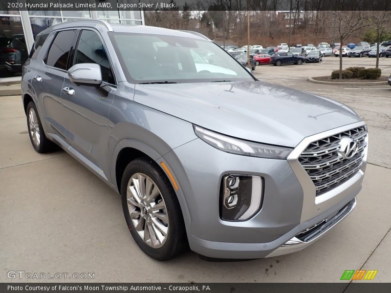 Lagoon Silver / Black 2020 Hyundai Palisade Limited AWD