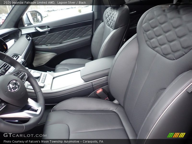 Lagoon Silver / Black 2020 Hyundai Palisade Limited AWD