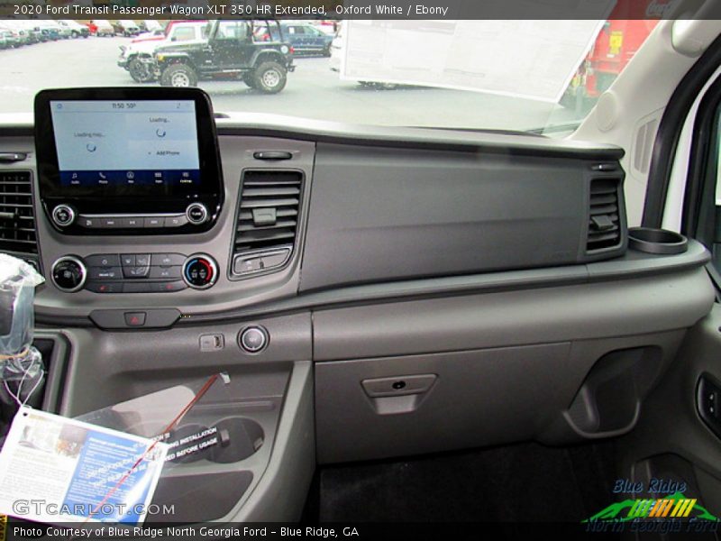 Oxford White / Ebony 2020 Ford Transit Passenger Wagon XLT 350 HR Extended