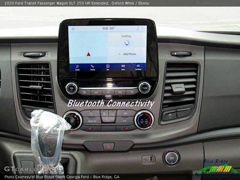 Oxford White / Ebony 2020 Ford Transit Passenger Wagon XLT 350 HR Extended