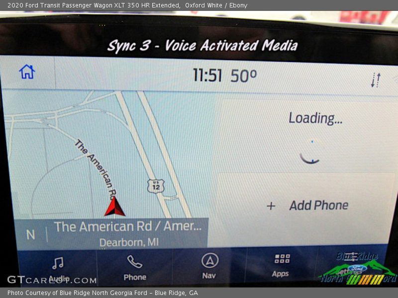 Oxford White / Ebony 2020 Ford Transit Passenger Wagon XLT 350 HR Extended