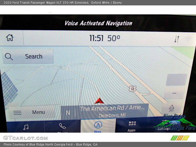 Oxford White / Ebony 2020 Ford Transit Passenger Wagon XLT 350 HR Extended