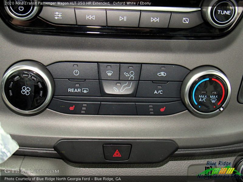 Oxford White / Ebony 2020 Ford Transit Passenger Wagon XLT 350 HR Extended