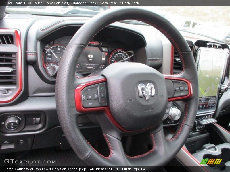  2020 1500 Rebel Crew Cab 4x4 Steering Wheel