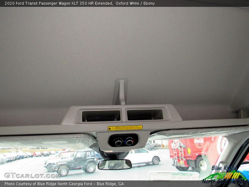 Oxford White / Ebony 2020 Ford Transit Passenger Wagon XLT 350 HR Extended