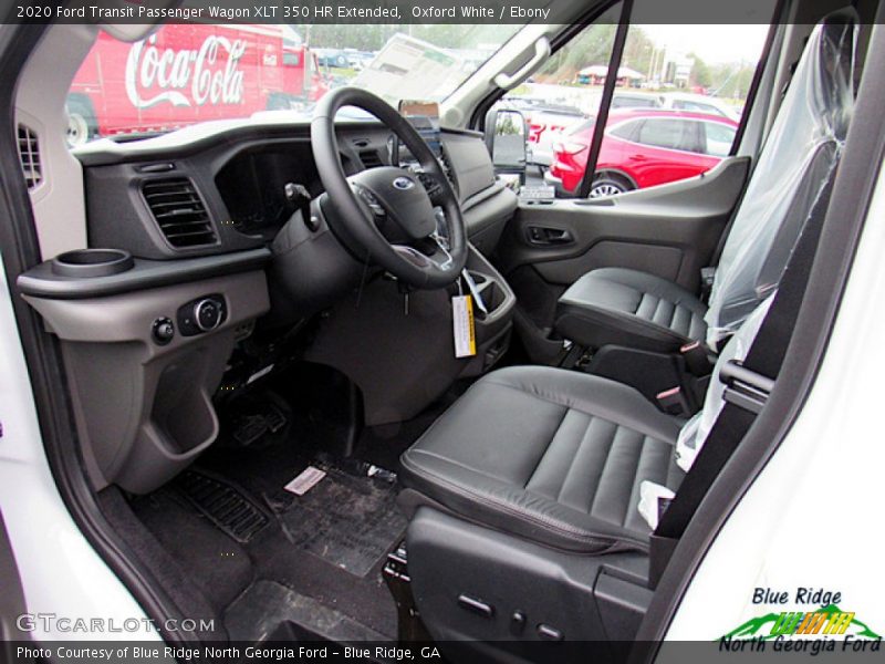 Oxford White / Ebony 2020 Ford Transit Passenger Wagon XLT 350 HR Extended
