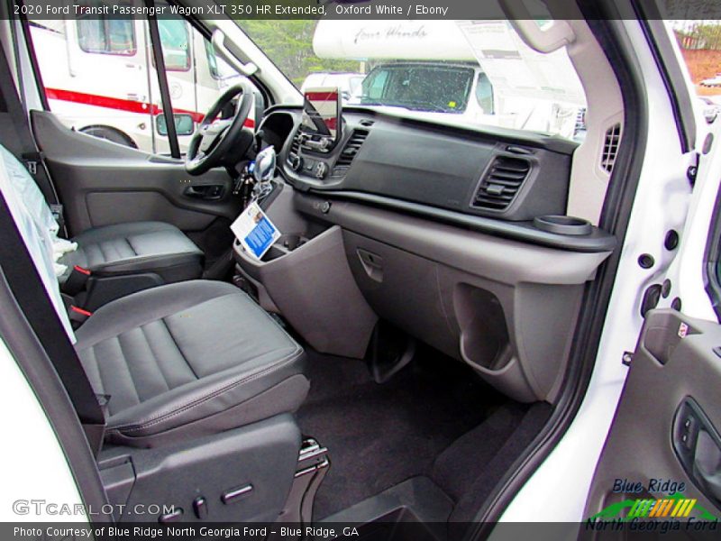 Oxford White / Ebony 2020 Ford Transit Passenger Wagon XLT 350 HR Extended