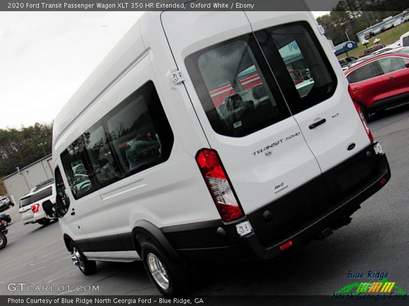 Oxford White / Ebony 2020 Ford Transit Passenger Wagon XLT 350 HR Extended